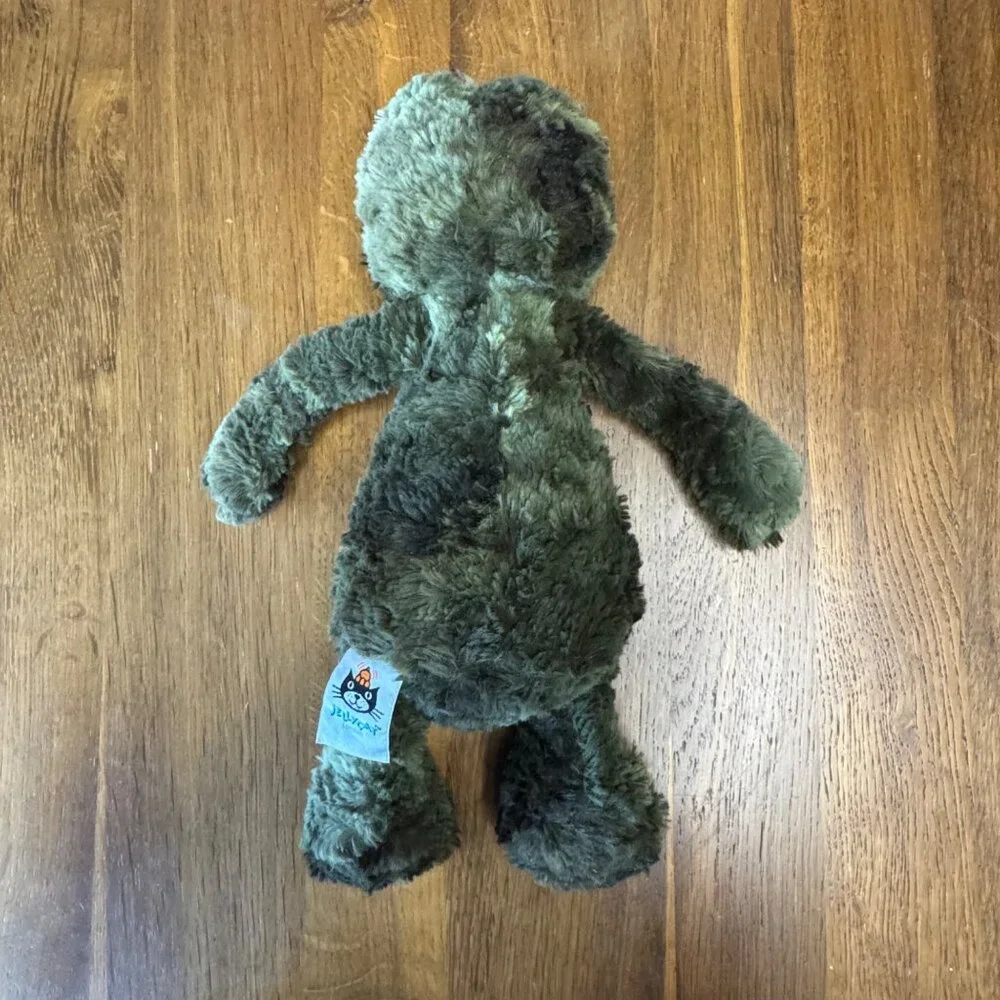 JELLYCAT London Woodland Babe Frog Toy 12" Soft Stuffed Plush Retired Rare HTF - Picture 4 of 9